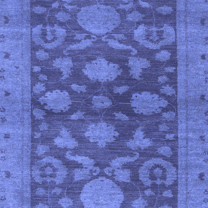 Machine Washable Abstract Blue Modern Rug, wshabs2706blu