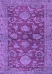 Abstract Purple Modern Rug, abs2706pur