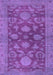 Abstract Purple Modern Rug, abs2706pur