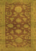 Abstract Orange Modern Rug, abs2706org