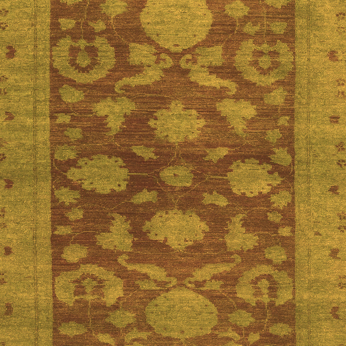 Machine Washable Abstract Orange Modern Area Rugs, wshabs2706org