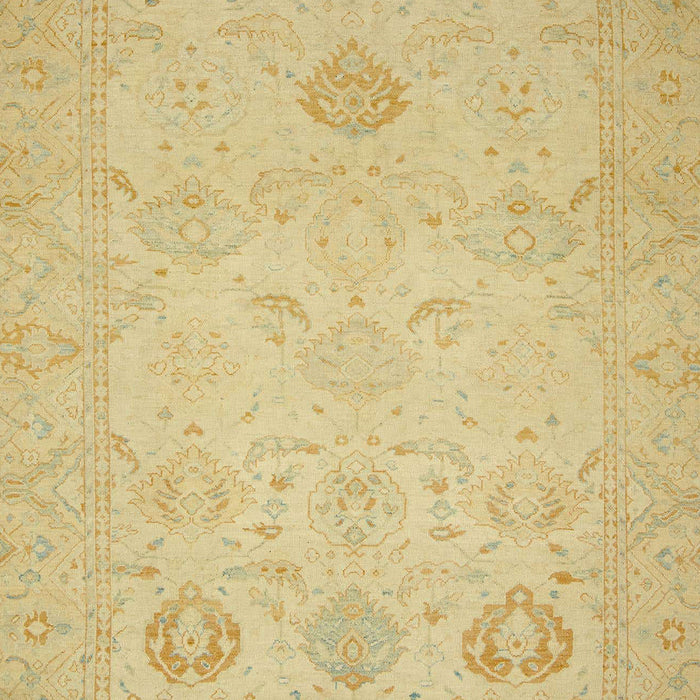 Machine Washable Abstract Gold Rug, wshabs2707