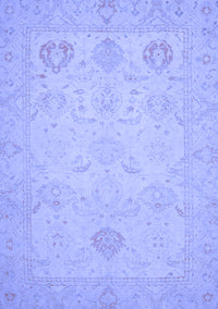 Oriental Blue Traditional Rug, abs2707blu