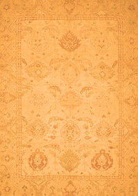 Oriental Orange Traditional Rug, abs2707org