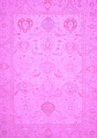 Oriental Purple Traditional Rug, abs2707pur