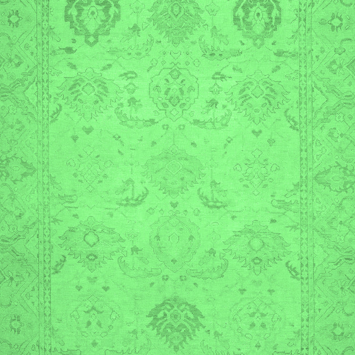 Oriental Emerald Green Traditional Rug, abs2707emgrn