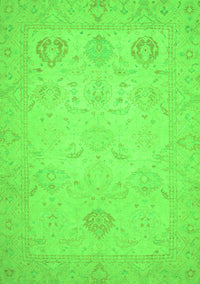 Oriental Green Traditional Rug, abs2707grn