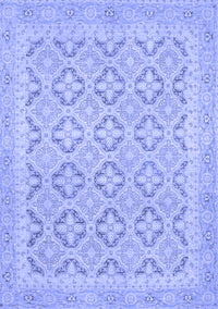 Oriental Blue Traditional Rug, abs2708blu