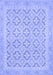 Oriental Blue Traditional Rug, abs2708blu