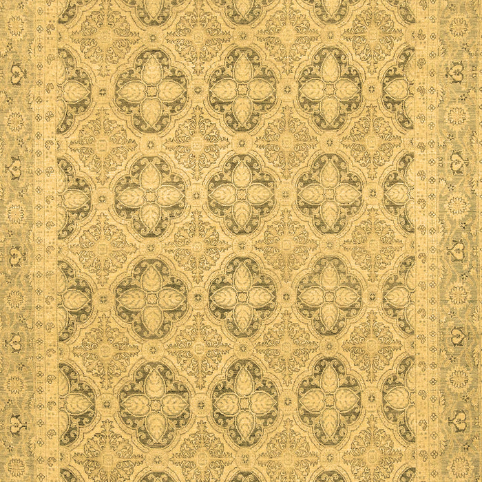 Machine Washable Oriental Brown Traditional Rug, wshabs2708brn