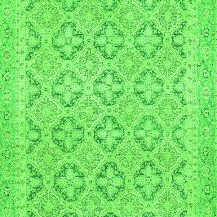 Oriental Green Traditional Rug, abs2708grn