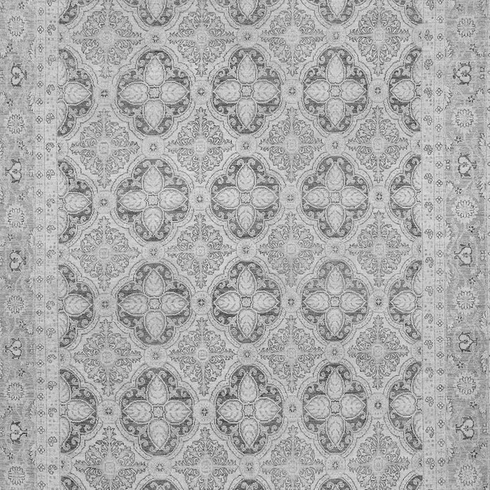 Machine Washable Oriental Gray Traditional Rug, wshabs2708gry