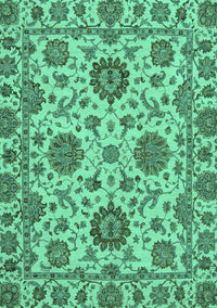 Oriental Turquoise Traditional Rug, abs2709turq