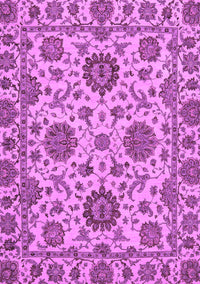 Oriental Purple Traditional Rug, abs2709pur