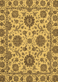 Oriental Brown Traditional Rug, abs2709brn