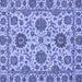 Square Oriental Blue Traditional Rug, abs2709blu