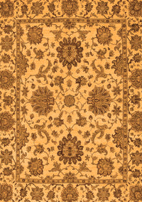 Oriental Orange Traditional Rug, abs2709org