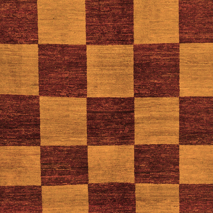 Machine Washable Oriental Orange Modern Area Rugs, wshabs270org