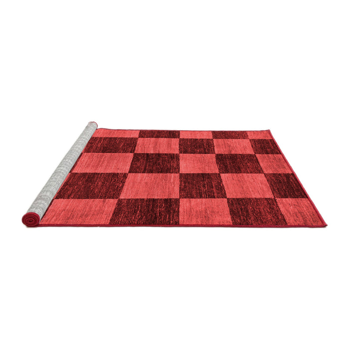 Modern Red Washable Rugs