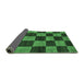 Sideview of Oriental Emerald Green Modern Rug, abs270emgrn