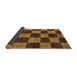 Sideview of Oriental Brown Modern Rug, abs270brn