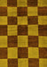 Oriental Yellow Modern Rug, abs270yw