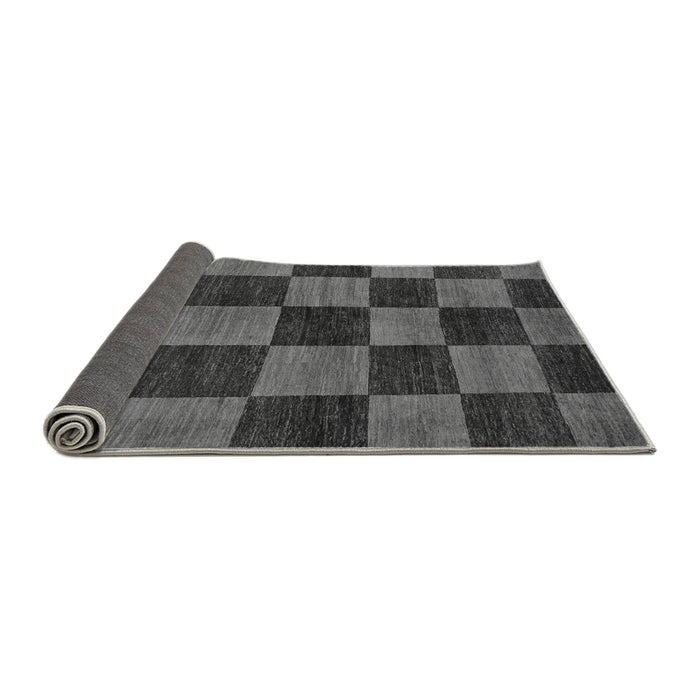 Sideview of Oriental Gray Modern Rug, abs270gry