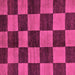 Square Oriental Pink Modern Rug, abs270pnk