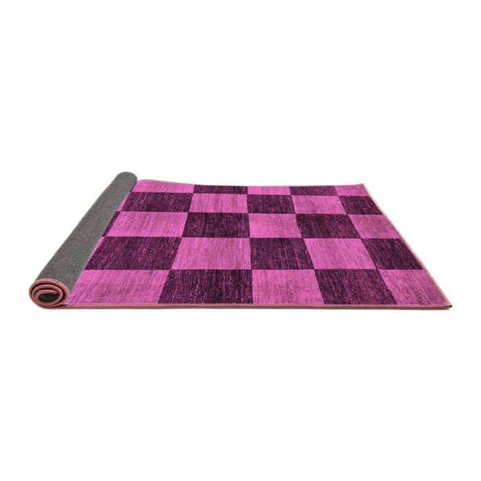 Sideview of Oriental Purple Modern Rug, abs270pur