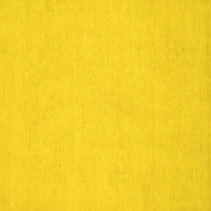 Square Oriental Yellow Traditional Rug, abs2710yw