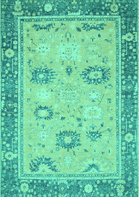 Oriental Turquoise Traditional Rug, abs2711turq