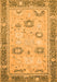 Machine Washable Oriental Orange Traditional Area Rugs, wshabs2711org