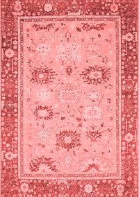 Oriental Red Traditional Rug, abs2711red