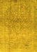 Oriental Yellow Traditional Rug, abs2712yw