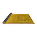 Sideview of Oriental Yellow Traditional Rug, abs2712yw