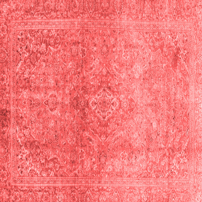 Machine Washable Oriental Red Traditional Rug, wshabs2712red