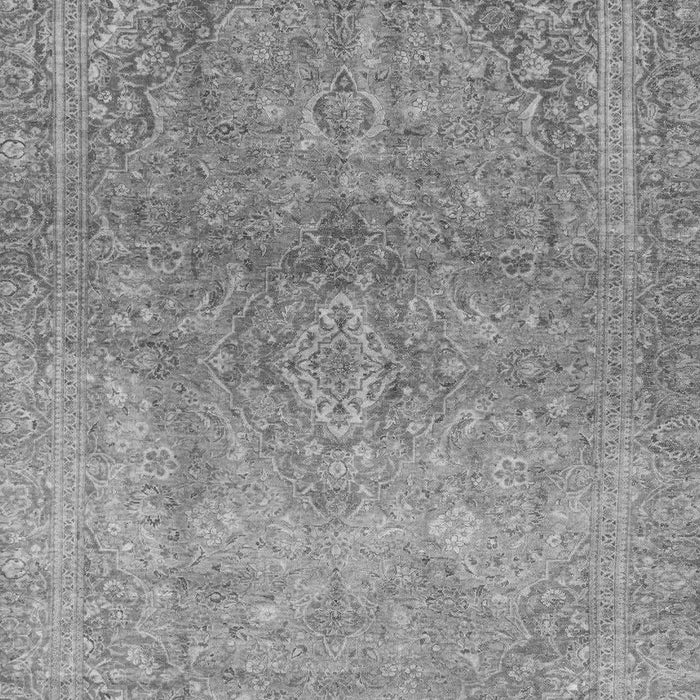 Machine Washable Oriental Gray Traditional Rug, wshabs2712gry