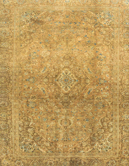 Machine Washable Abstract Sedona Brown Rug, wshabs2712