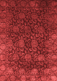 Abstract Red Modern Rug, abs2713red