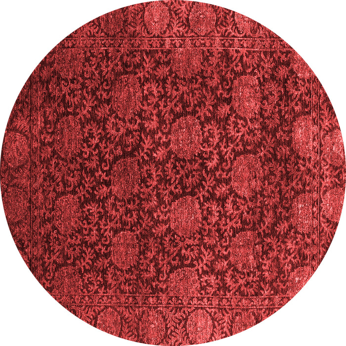 Abstract Red Modern Rug, abs2713red