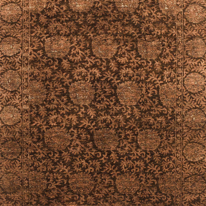 Machine Washable Abstract Red Rug, wshabs2713