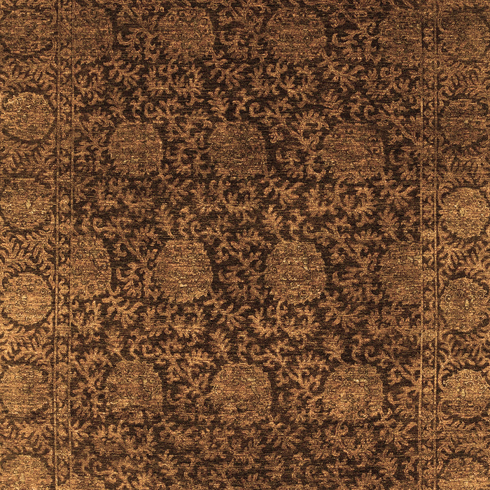 Machine Washable Abstract Brown Modern Rug, wshabs2713brn