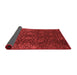 Abstract Red Modern Area Rugs