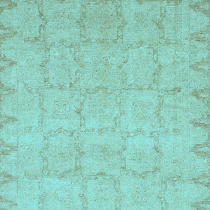 Oriental Light Blue Traditional Rug, abs2714lblu