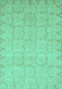 Oriental Turquoise Traditional Rug, abs2714turq