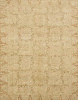 Abstract Gold Oriental Rug, abs2714