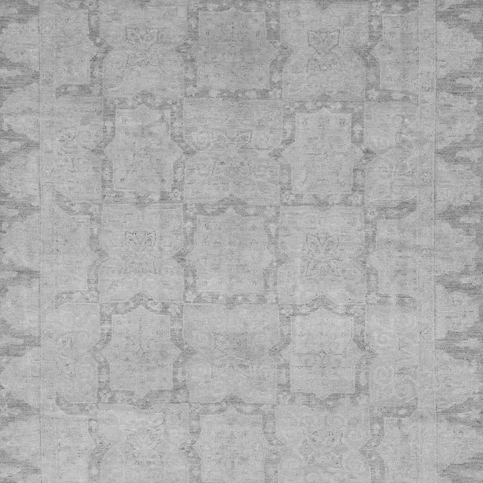 Machine Washable Oriental Gray Traditional Rug, wshabs2714gry