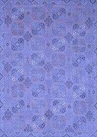 Oriental Blue Traditional Rug, abs2715blu