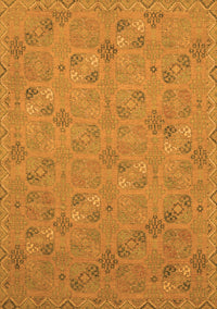 Oriental Orange Traditional Rug, abs2715org