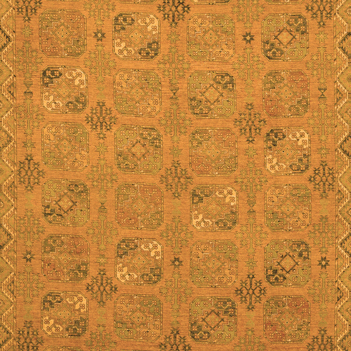 Machine Washable Oriental Orange Traditional Area Rugs, wshabs2715org
